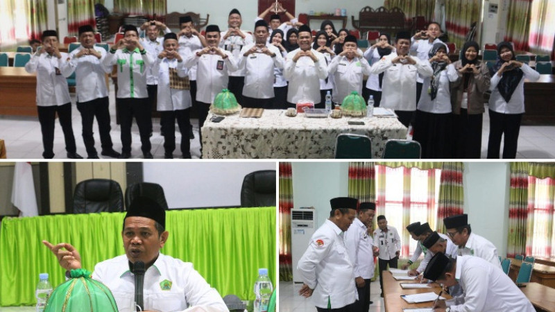 Penandatanganan Perkin Bidang Papkis Dan Pembagian Rkakl Tahun