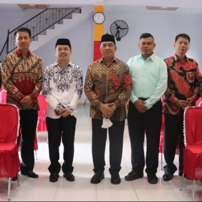 Kakanwil Kemenag Sulbar bersama Rombongan Pantau Jalannya Natal 2022 di Sulawesi Barat