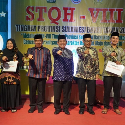 Pesan Kakanwil saat Menutup Gelaran STQH VIII tingkat Provinsi Sulawesi Barat