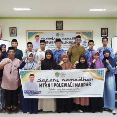 Dr. H. Misbahuddin Apresiasi Program Safari Ramadhan di MTsN 1 Polman