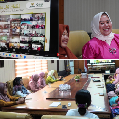 DWP Ikuti Halal bi Halal dan Peringatan Hari Kartini 2024 secara Virtual