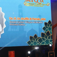 Kakanwil Kemenag Sulbar Menyampaikan Penghargaan Dan Rasa Terima Kasih Kepada Semua Yang Berpartipasi Demi Suksesnya MTQ Ke-IX