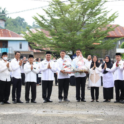 H. Syafrudin Baderung Menyampaikan 3 Hal Pada Apel Kerja Hari Ini