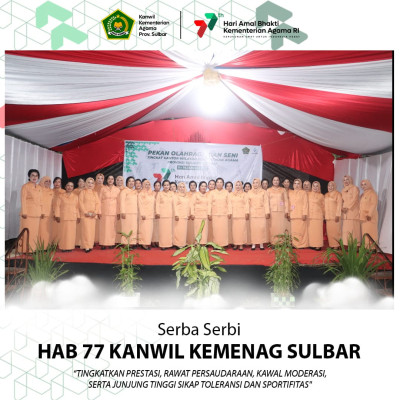 Lomba Paduan Suara Mars dan Hymne DWP HAB 77, Kemenag Mamasa Keluar Sebagai Juara I