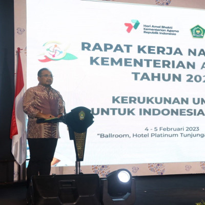 Buka RAKERNAS 2023, Gusmen Himbau Kinerja 2022 Jadi Standar Kinerja 2023