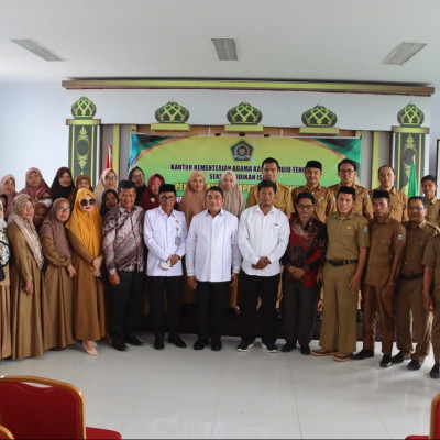 Kemenag Kab. Mateng Gelar "Peningkatan Kompetensi Kompetensi Guru Pendidikan Agama Islam (PAI)" 