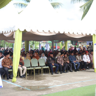 Peresmian Kampung Zakat, Ratusan Warga Padati Lokasi Kegiatan