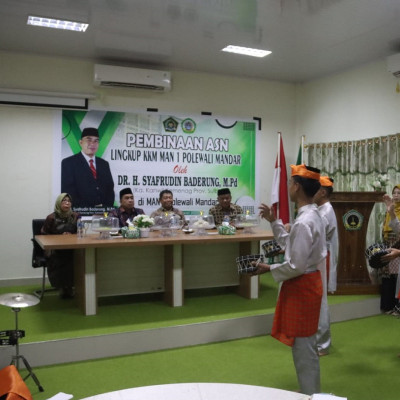 Tingkatkan Mutu Pegawai, MAN 1 Polman Gelar Pembinaan ASN dan Moderasi Beragama