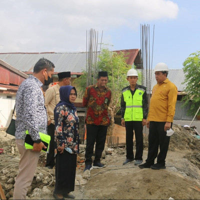 H. Syafrudin Pantau Progres Pembangunan PLHUT di Majene