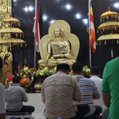 Jelang Waisak Umat Buddha Mamuju Ikuti Sebulan Pendalaman Dhamma (SPD)