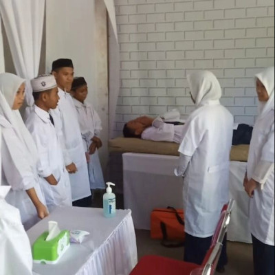 MTsN 2 Polman Kedatangan Tim Penilai Madrasah Sehat