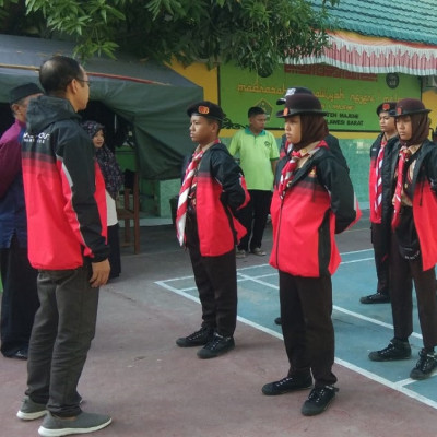 Impeesa Scout MTsN 1 Majene Ikuti Lomba Tingkat IV Kwarda Sulbar Di Polman