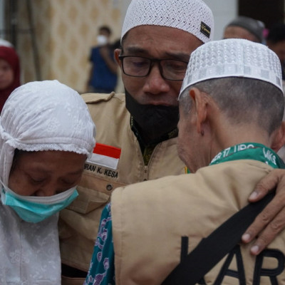 Ahlan Wasahlan Jemaah Haji Kloter 17 Polewali Mandar