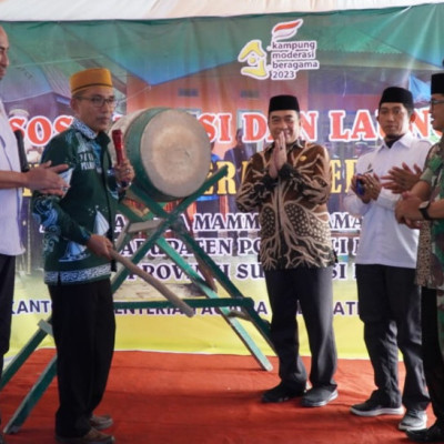 Launching Kampung Moderasi Beragama Desa Mammi, Desa Belia Surganya Kerukunan