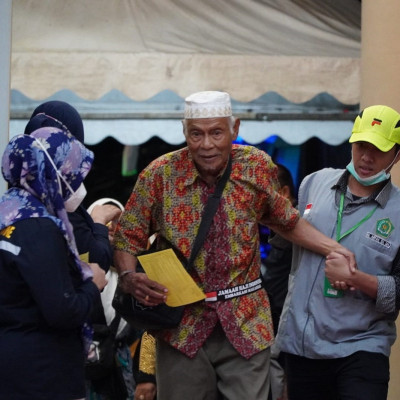 Pelaksanaan Pemulangan Jamaah Haji Kloter 36 Sulbar Berjalan Lancar