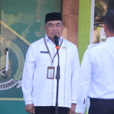 Lomba Tradisional Mengisi HUT Kemerdekaan Di Kemenag Sulbar