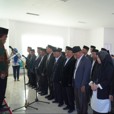 Kakanwil Kukuhkan pengurus Badan Kesejahteraan Masjid Kabupaten Majene