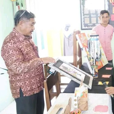 Peserta Didik MTsN 1 Polman Hasilkan Puluhan Karya Dari Proyek P5 P2RA