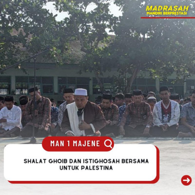 MAN 1 Majene Gelar Shalat Ghoib dan Istighosah Untuk Warga Palestina