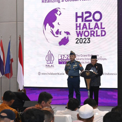 Buka Halal World 2023, Wapres Dorong Penerapan Standar Halal Global