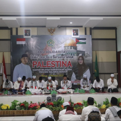 Kanwil Kemenag Sulbar Gelar Doa dan Dzikir Bersama Dukungan untuk Palestina