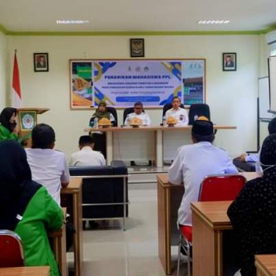 Penarikan Mahasiswa PPL STAI Majene di MtsN 1 Polewali Mandar