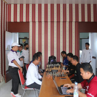 Kakanwil Memantau Persiapan Cabang Olahraga Catur untuk Memeriahkan HAB Ke-78