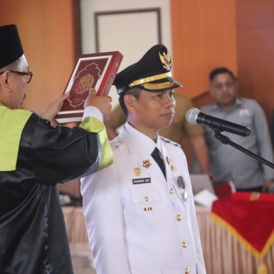 Kakanwil Kemenag Prov. Sulbar Ucapkan Selamat atas Pelantikan Dr. Muhammad Zain sebagai PJ Bupati