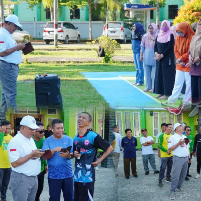 Kanwil Kemenag Sulbar Jalin Kekompakan dengan Permainan Sambung Kata