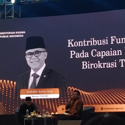 Menteri PAN - RB Bahas Kontribusi Fungsi Agama dalam Reformasi Birokrasi Tematik di Hari Kedua Rakernas Kementerian Agama