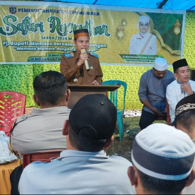 Safari Ramadhan Pemkab Mamasa di Kecamatan Messawa: Pj. Bupati Dr. Zain Membawa Pesan Pendidikan