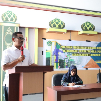 TIM BDK Makassar Gelar Pelatihan Penggerak Penguatan Moderasi Beragama (Keagamaan) di Mamuju Tengah