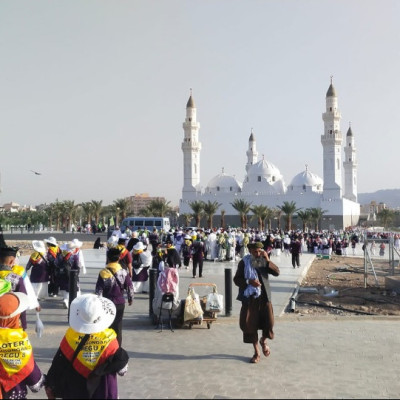 Kloter 7 Embarkasi Makassar Gelar City Tour ke Tiga Tempat Bersejarah di Madinah