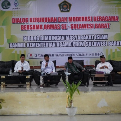 Perkuat Kerukunan dan Moderasi Beragama di Sulbar, Bidang Bimas Bislam Gelar Dialog Kerukunan dan Moderasi Beragama