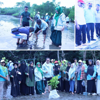 Peringati Hari Lingkungan Hidup Sedunia, IPARI dan DWP Kemenag Mateng Tanam Pohon Bersama