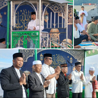 Shalat Ied Idula Adha 1455 H Plt. Kakanwil Ajak Masyarakat Sulbar Hadirkan Cinta dan Kepedulian Sosial Kepada Sesama