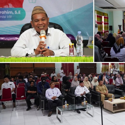 BPJPH pusat Menggelar Desiminasi Jaminan Produk Halal bersama Anggota DPR RI komisi VIII di Kanwil Kemenag Sulbar