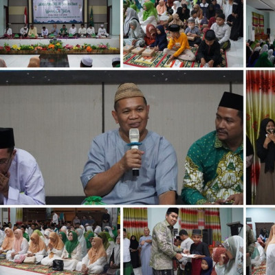 Kanwil Kemenag Sulbar Gelar Lebaran Yatim Dirangkaikan dengan Lailatul Ijtima PW NU