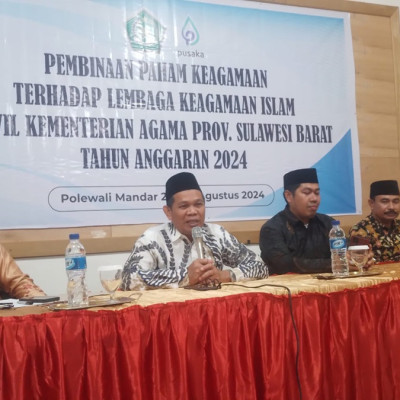 Kemenag Sulbar Ajak Lembaga Agama Cegah Aliran Sesat