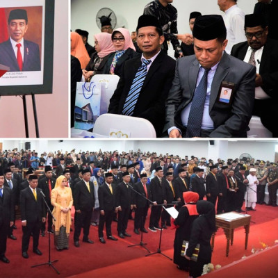 Kepala Bidang Pakis H. Syamsul Pimpin Doa pada Rapat Paripurna Istimewa DPRD Provinsi Sulawesi Barat