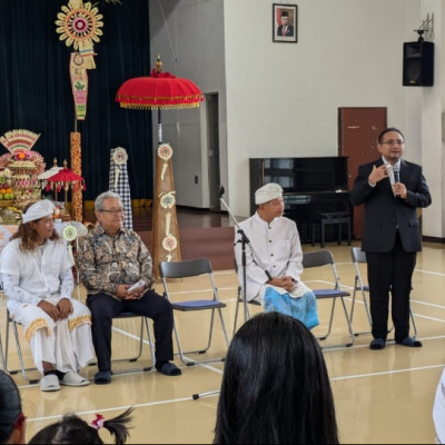 Hari Raya Galungan dan Kuningan, Menag Sapa Keluarga Masyarakat Hindu Indonesia di Jepang