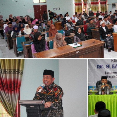 Silahturahmi Bersama Pompinan Ponpes di Sulbar, Dir. PD Pontren Sampaikan Sejumlah Pesan