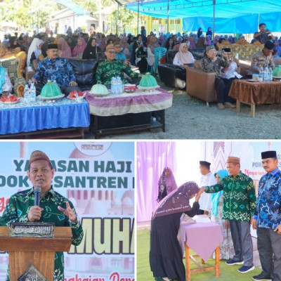 Maulid Nabi di Ponpes Nurul Ilmi, Kakanwil Adnan Ajak Umat Perbanyak Shalawat