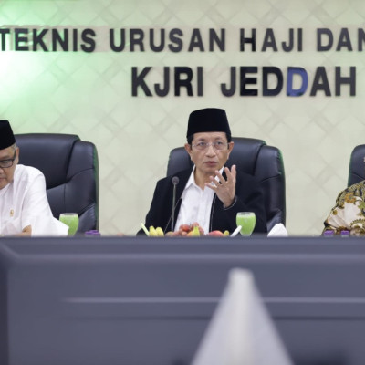 Gelar Rakor di KUH Jeddah, Menag: Persiapkan Pelaksanaan Haji