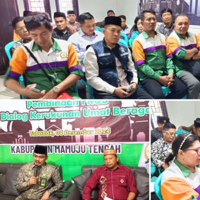 Kemenag Mateng Gelar Pembinaan FKUB  dan Dialog Kerukunan Umat Beragama