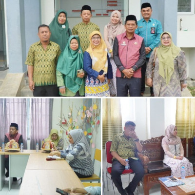 Kabid. Papkis Bersama Kasubtim Kesiswaan PAI SMA Monitoring Kegiatan Ekstrakurikuler Rohis