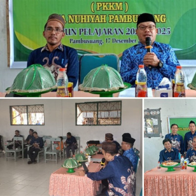 Kegiatan PKKM di MA Nuhiyah Pambusuang 