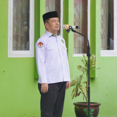 Pimpin Apel Pagi dan Sampaikan Pesan Penting