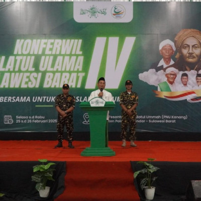 Pembukaan Konferwil IV NU Sulbar, Kakanwil Adnan Harap Kepemimpinan Terpilih Dapat Semakin Memperkokoh Peran NU di Sulawesi Barat