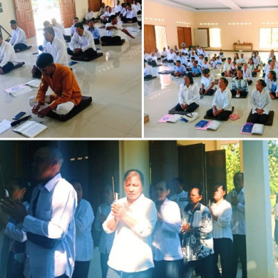 Peringatan Waisak 2569 BE di Vihara Girikartika Salugatta Berlangsung Khidmat